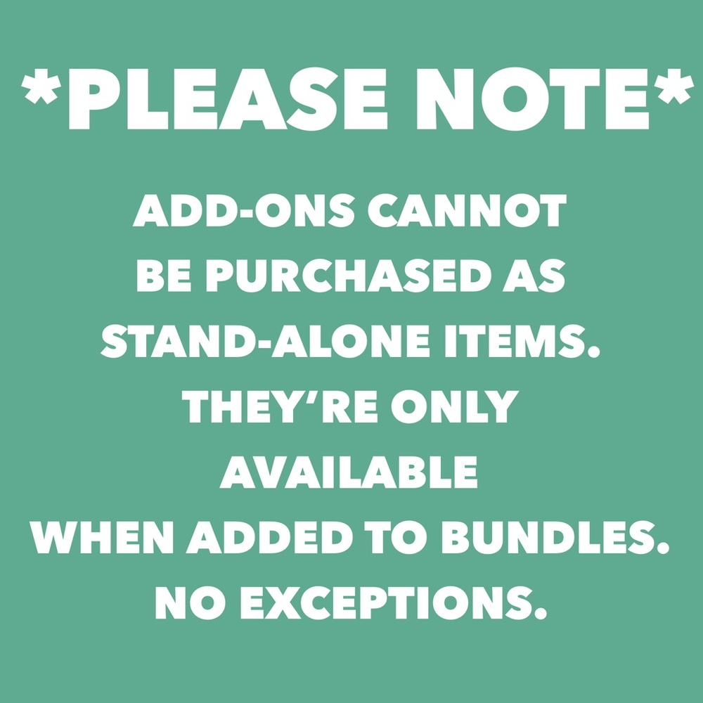 >ADD-ON ONLY< Bundle one w/ any purchase for $7! - Picture 8 of 8